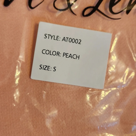 For Love & Lemons Alex Logo Embroidered Sweatshirt NWT - Picture 4 of 6